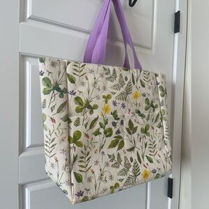 Large Floral Recycled Cotton Tote